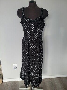 Brand New Polka Dot Maxi Dress Size L